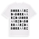 Norra Åreda ordlek t-shirt