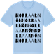 Blue Soul t-shirt med Norra Arnön ordlek t-shirt