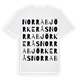 Norra Björkerås ordlek t-shirt