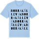 Blue Soul t-shirt med Norra Källevik ordlek t-shirt