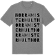 Mid Heather Gray t-shirt med Norra Misterhult ordlek t-shirt