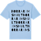 Blue Soul t-shirt med Norra Rimshult ordlek t-shirt
