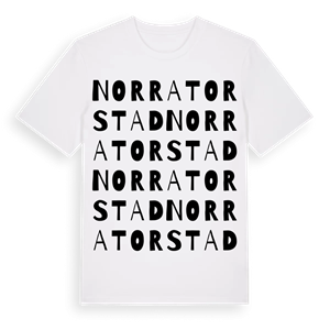 Norra Torstad ordlek t-shirt – ekologisk bomull t-shirt från Pinshirt