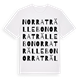 Norra Trällebo ordlek t-shirt