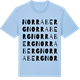Blue Soul t-shirt med Norraberg ordlek t-shirt