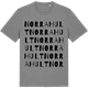Mid Heather Gray t-shirt med Norrahult ordlek t-shirt