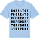Blue Soul t-shirt med Norratorp ordlek t-shirt