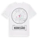 White t-shirt med Norregård t-shirt