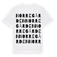 Norregården ordlek t-shirt