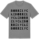 Mid Heather Gray t-shirt med Norrelycke ordlek t-shirt
