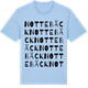 Blue Soul t-shirt med Nottebäck ordlek t-shirt