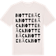 Vintage White t-shirt med Nottebäck ordlek t-shirt