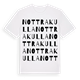 Nottrakulla ordlek t-shirt