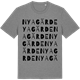 Mid Heather Gray t-shirt med Nyagärde ordlek t-shirt