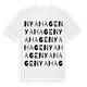 Nyahage ordlek t-shirt