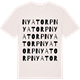 Vintage White t-shirt med Nyatorp ordlek t-shirt