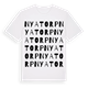 Nyatorp ordlek t-shirt
