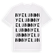 Nyelund ordlek t-shirt