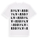 Nykvarn ordlek t-shirt