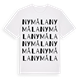Nymåla ordlek t-shirt