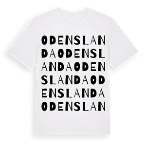 Odenslanda ordlek t-shirt – ekologisk bomull t-shirt från Pinshirt