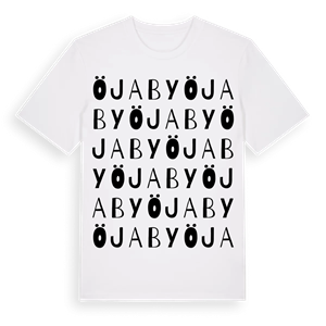 Öjaby ordlek t-shirt – ekologisk bomull t-shirt från Pinshirt