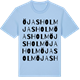 Blue Soul t-shirt med Öjasholm ordlek t-shirt