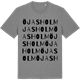 Mid Heather Gray t-shirt med Öjasholm ordlek t-shirt
