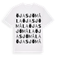 Öjasjömåla ordlek t-shirt