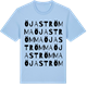 Blue Soul t-shirt med Öjaströmma ordlek t-shirt
