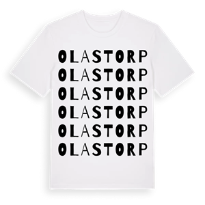 Olastorp ordlek t-shirt – ekologisk bomull t-shirt från Pinshirt