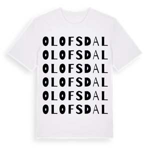 Olofsdal ordlek t-shirt – ekologisk bomull t-shirt från Pinshirt