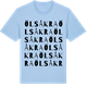 Blue Soul t-shirt med Ölsåkra ordlek t-shirt