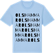 Blue Soul t-shirt med Olshammar ordlek t-shirt