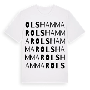 Olshammar ordlek t-shirt – ekologisk bomull t-shirt från Pinshirt