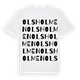Olsholmen ordlek t-shirt
