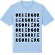 Blue Soul t-shirt med Orberg ordlek t-shirt
