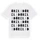 Örelid ordlek t-shirt