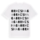 Ormeshaga ordlek t-shirt
