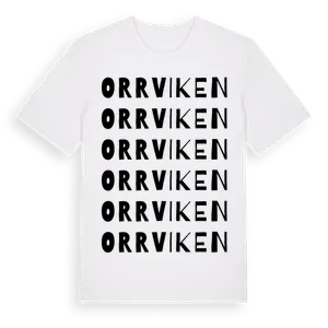Orrviken ordlek t-shirt – ekologisk bomull t-shirt från Pinshirt