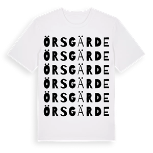 Örsgärde ordlek t-shirt – ekologisk bomull t-shirt från Pinshirt