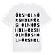 Örsholm ordlek t-shirt