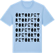 Blue Soul t-shirt med Örtorpet ordlek t-shirt