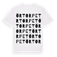 Örtorpet ordlek t-shirt