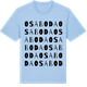 Blue Soul t-shirt med Osaboda ordlek t-shirt