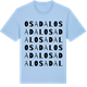 Blue Soul t-shirt med Osadal ordlek t-shirt
