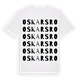 Oskarsro ordlek t-shirt