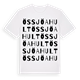 Össjöahult ordlek t-shirt
