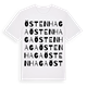 Östenhaga ordlek t-shirt