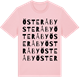 Pink Cotton t-shirt med Österåby ordlek t-shirt